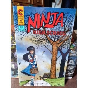 Ninja High School #5 G White Pages 1988 Eternity Comics (Pullbox #1)